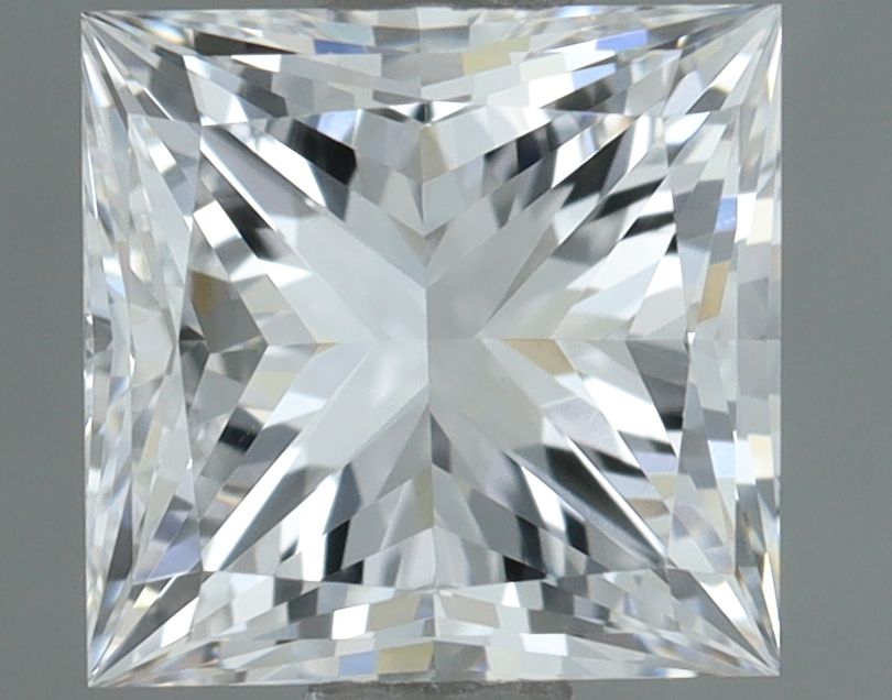 1.01 Carat D VVS2 Princess Lab Diamond