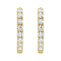 Pavé Huggies Diamond Pave Huggie Earrings