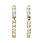 Pavé Huggies Diamond Pave Huggie Earrings