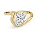 Aire Solitaire Ring
