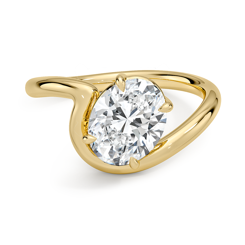 Aire Solitaire Ring