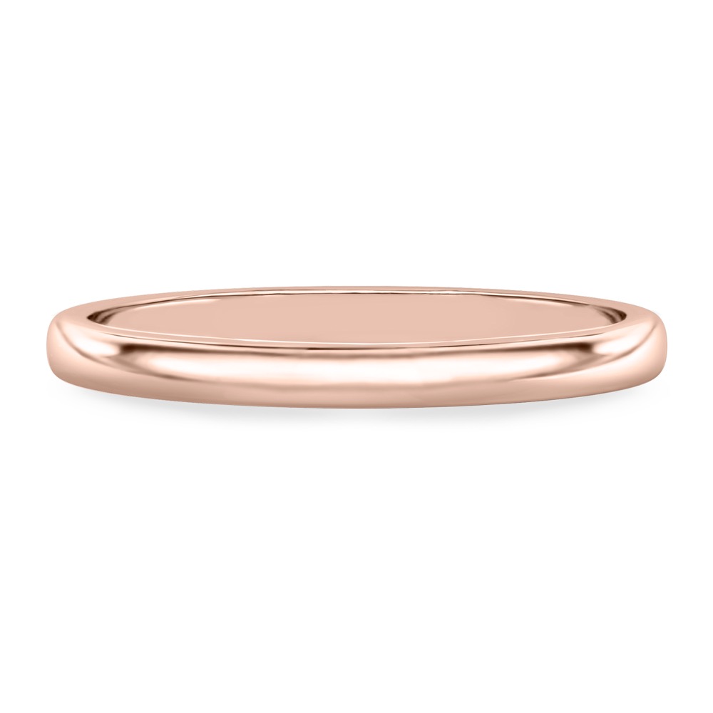 Asha Band Women's 2mm Comfort-Fit Wedding Band