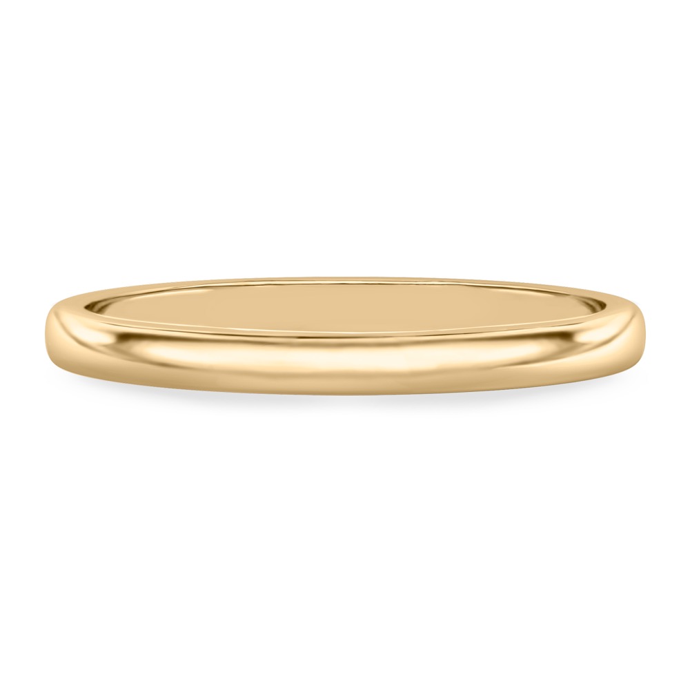 Asha Band Women's 2mm Comfort-Fit Wedding Band
