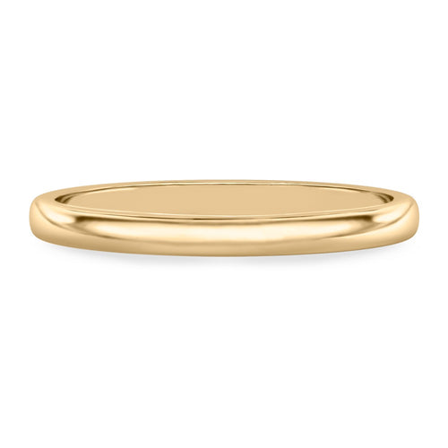 Asha Band Women's 2mm Comfort-Fit Wedding Band