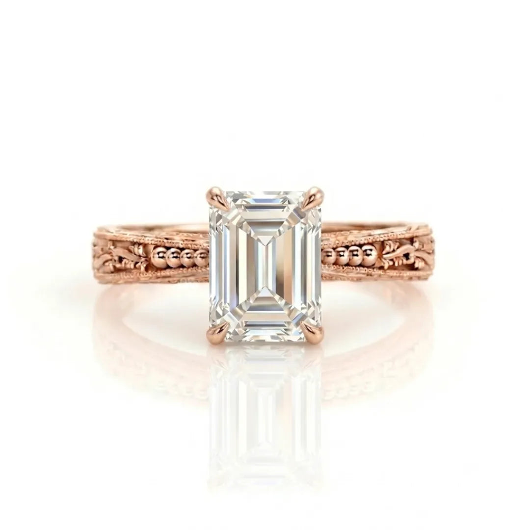 Heirloom-inspired Solitaire Ring