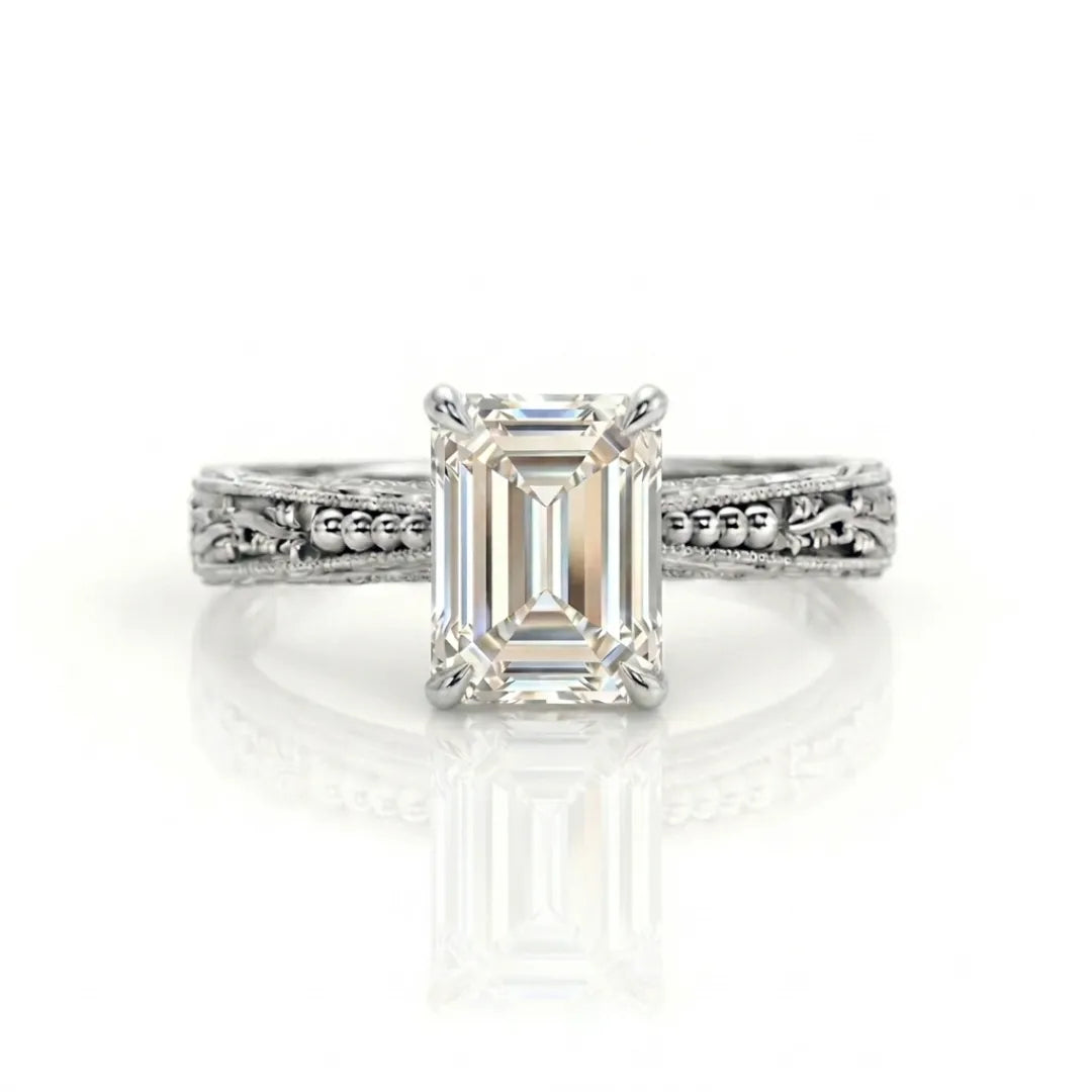Heirloom-inspired Solitaire Ring