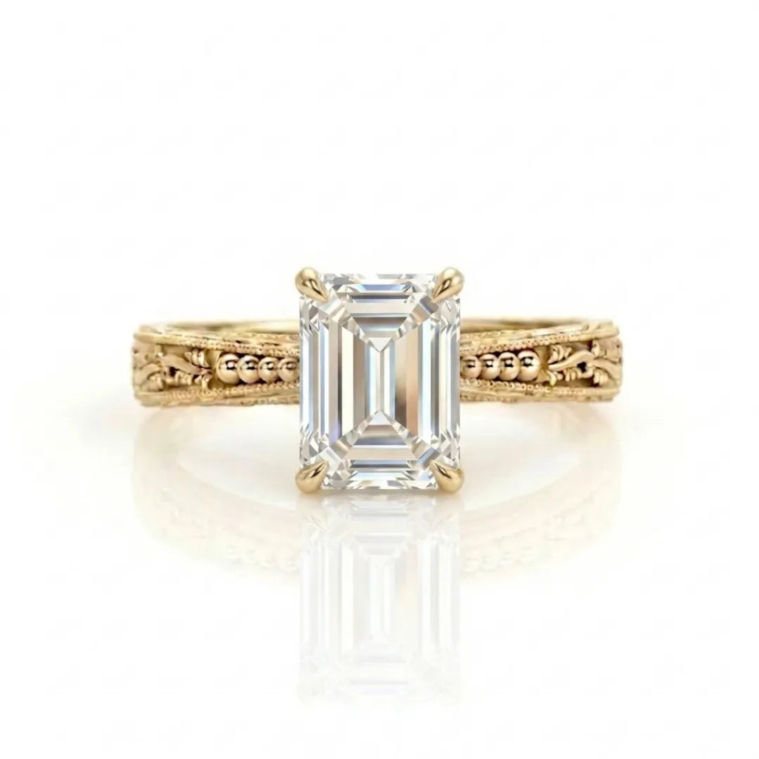 Heirloom-inspired Solitaire Ring