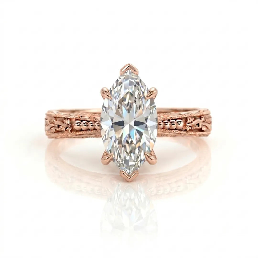 Heirloom-inspired Solitaire Ring