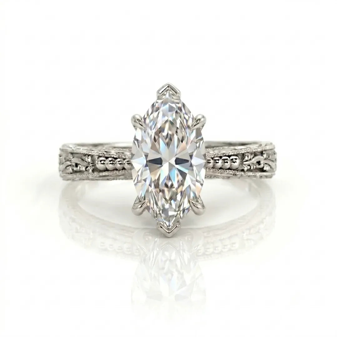 Heirloom-inspired Solitaire Ring