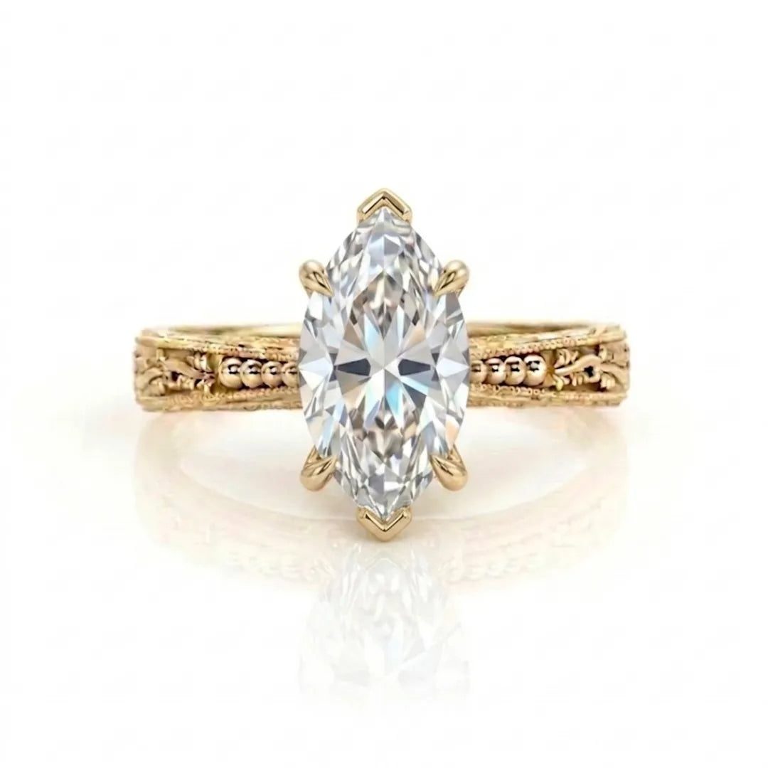 Heirloom-inspired Solitaire Ring