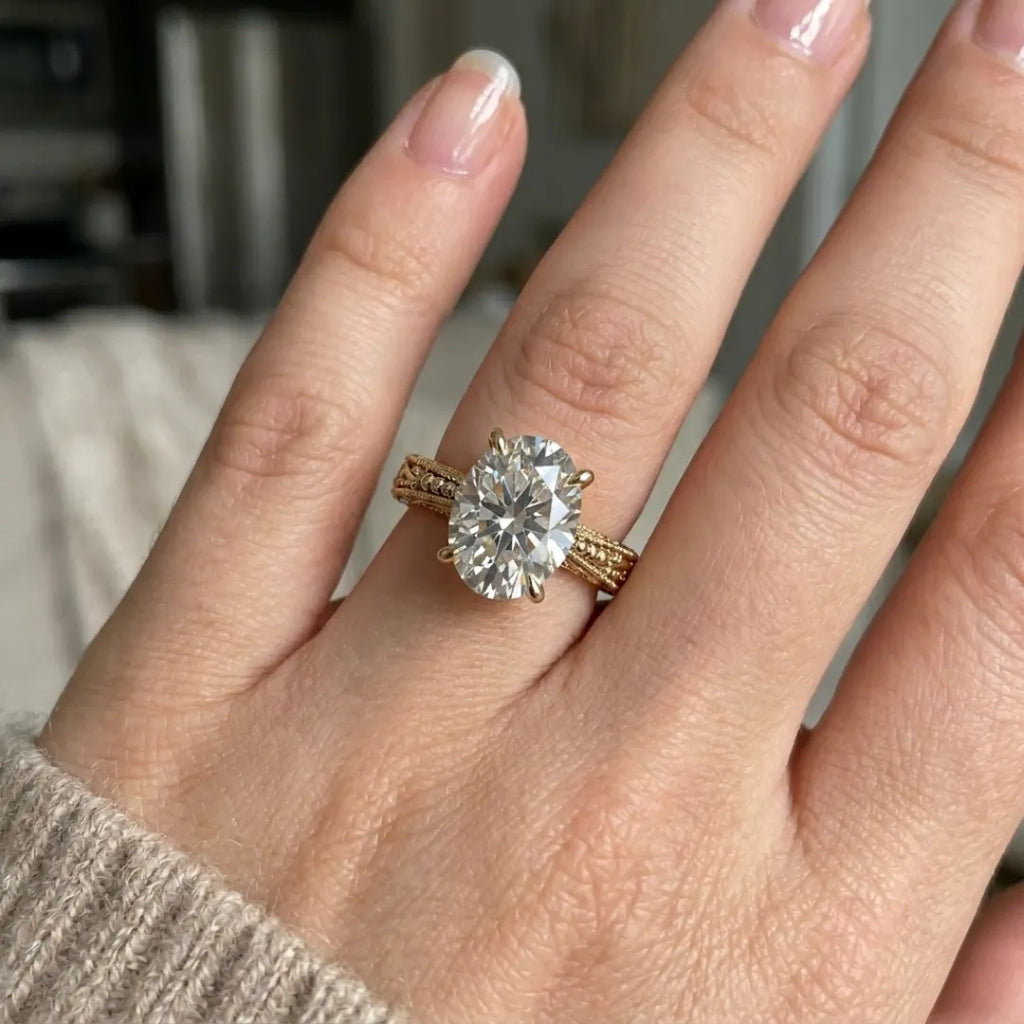 Heirloom-inspired Solitaire Ring