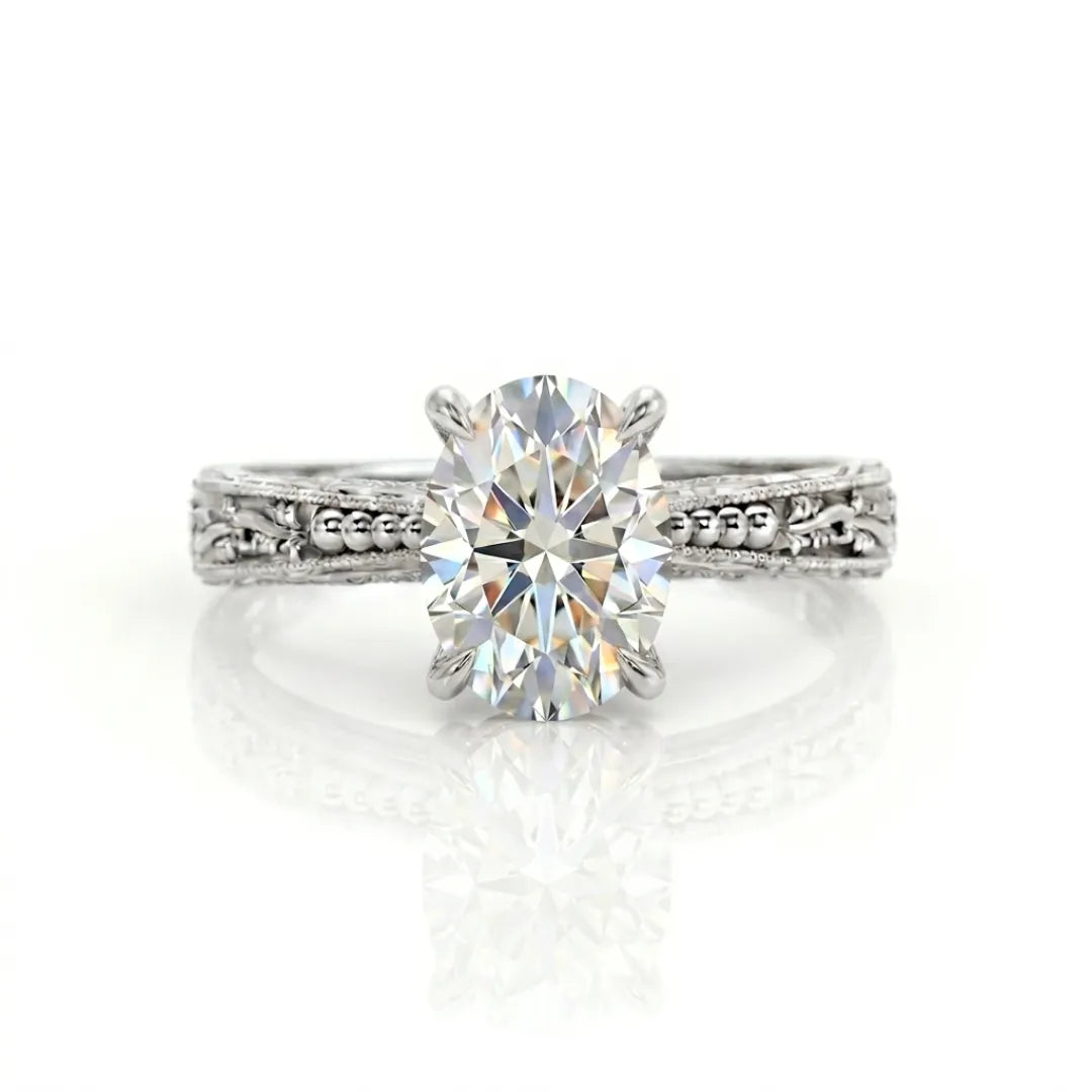 Heirloom-inspired Solitaire Ring
