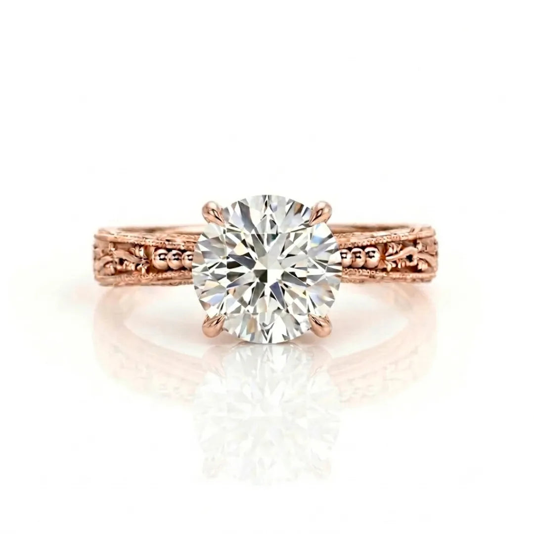 Heirloom-inspired Solitaire Ring