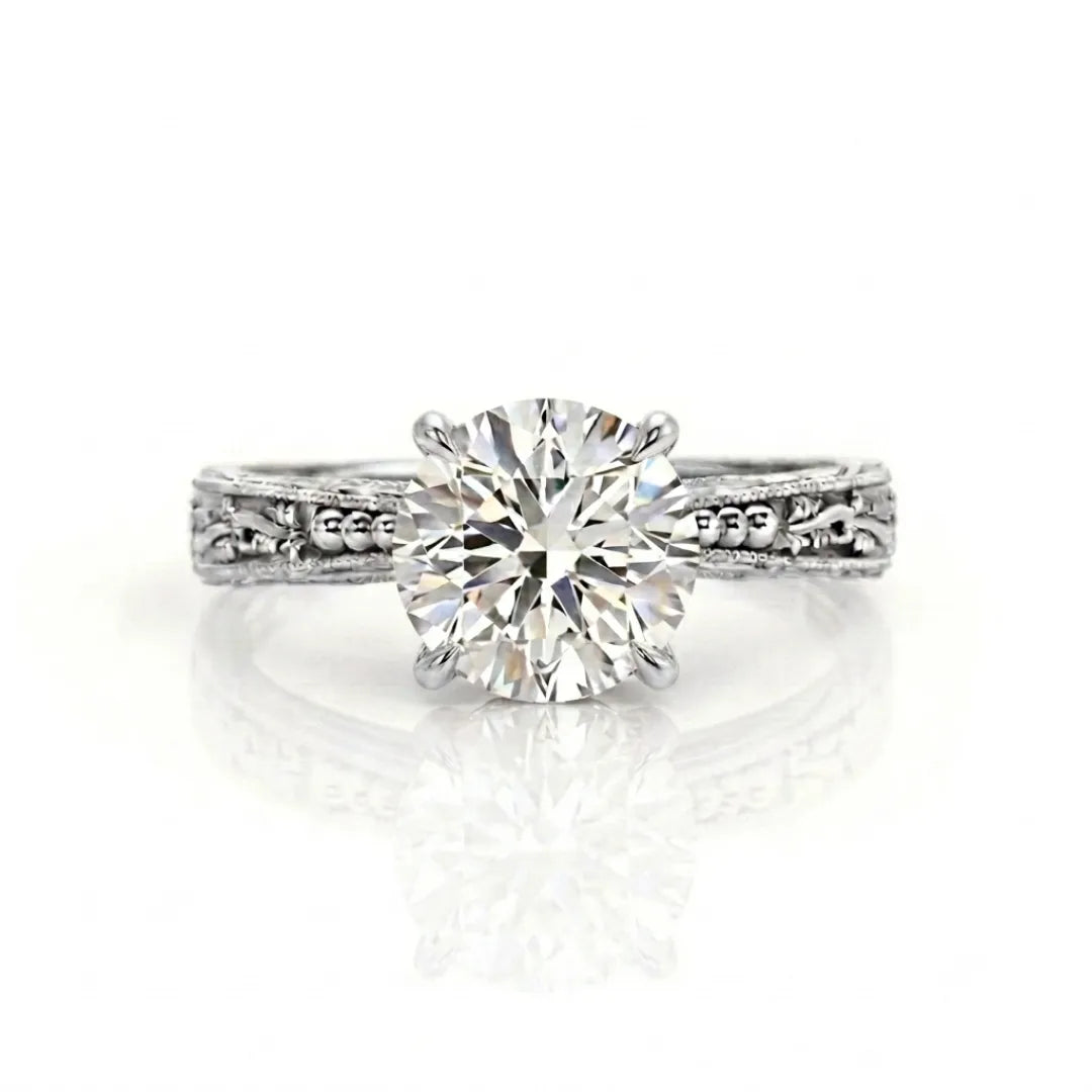 Heirloom-inspired Solitaire Ring
