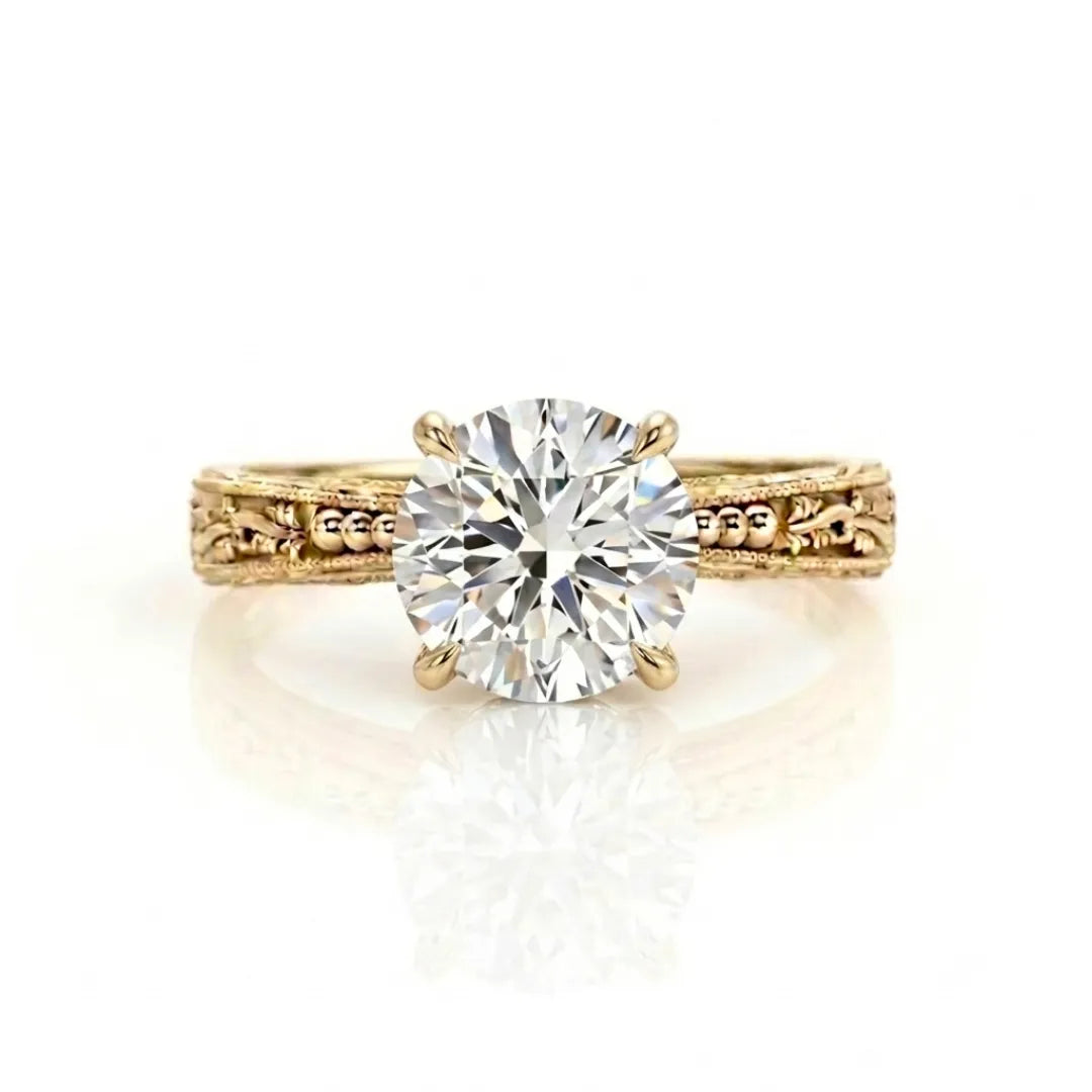 Heirloom-inspired Solitaire Ring