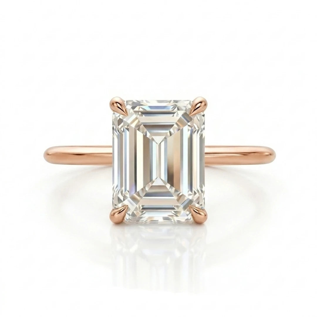 Classic Marquise Diamond Solitaire Ring