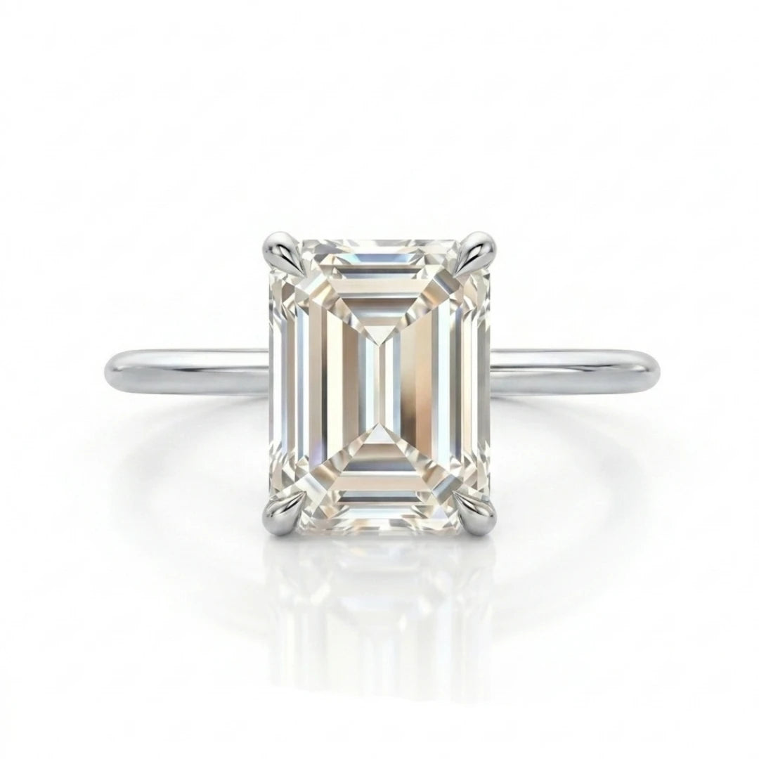 Classic Marquise Diamond Solitaire Ring