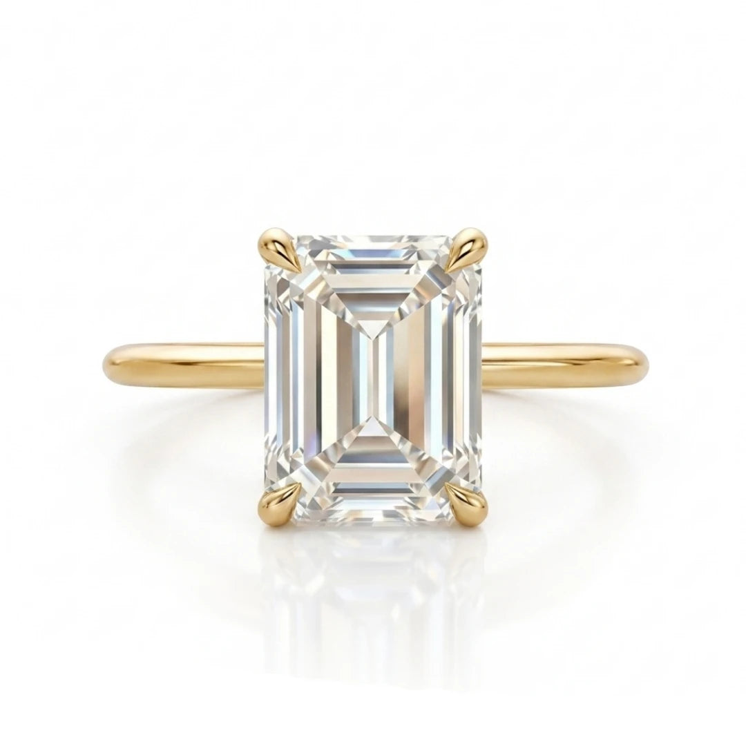 Classic Marquise Diamond Solitaire Ring