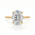 Classic Marquise Diamond Solitaire Ring