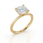 Classic Marquise Diamond Solitaire Ring