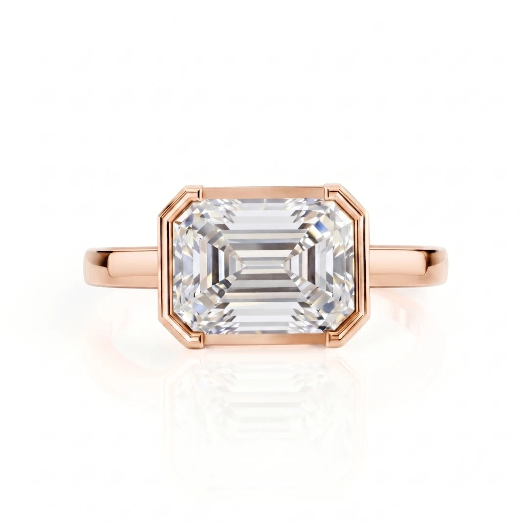 Classic Pavé Halo Diamond Engagement Ring
