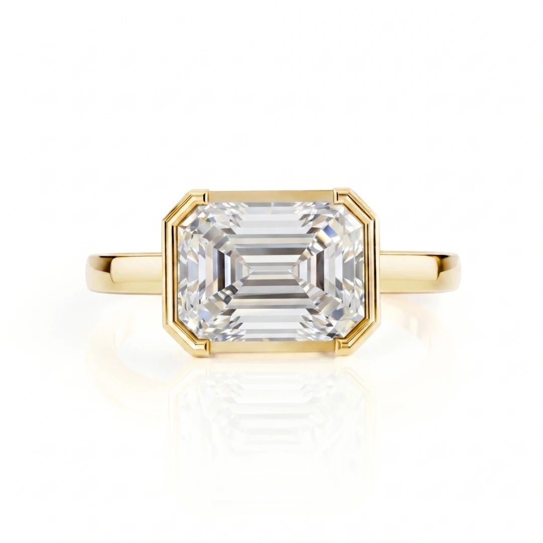 Classic Pavé Halo Diamond Engagement Ring