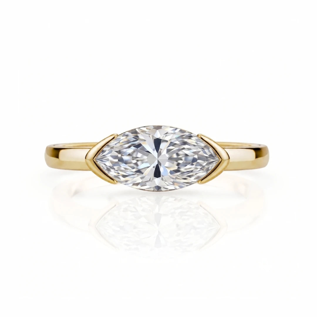 Classic Pavé Halo Diamond Engagement Ring