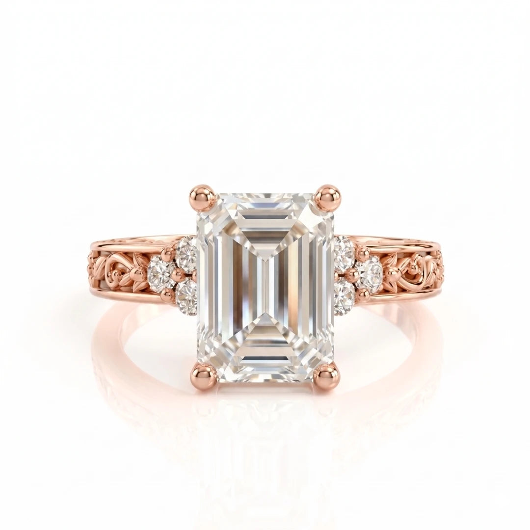 Classic Vintage Diamond Engagement Ring