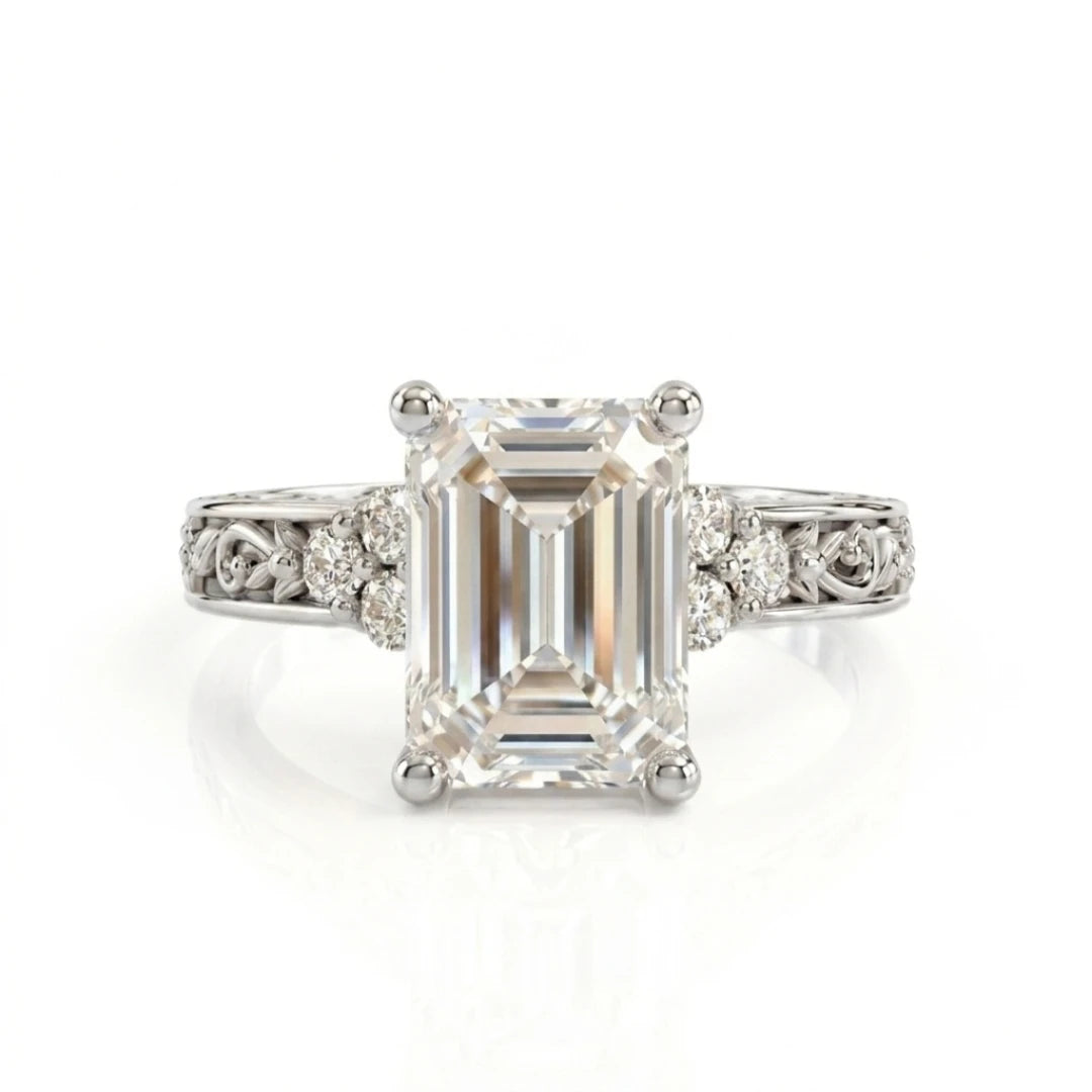 Classic Vintage Diamond Engagement Ring