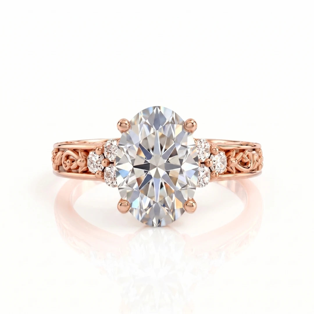 Classic Vintage Diamond Engagement Ring