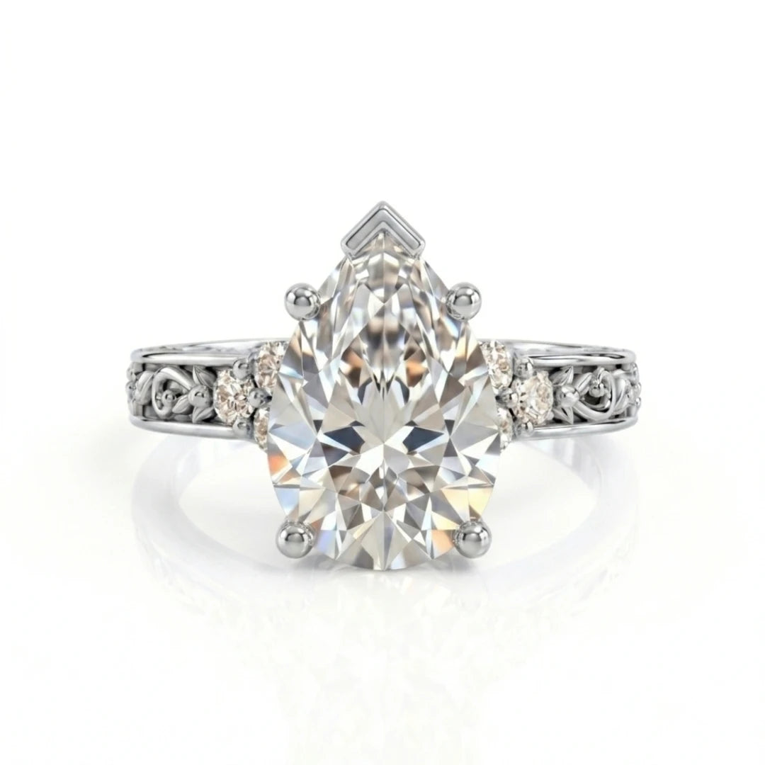 Classic Vintage Diamond Engagement Ring