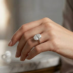 Timeless Oval Diamond Solitaire Ring