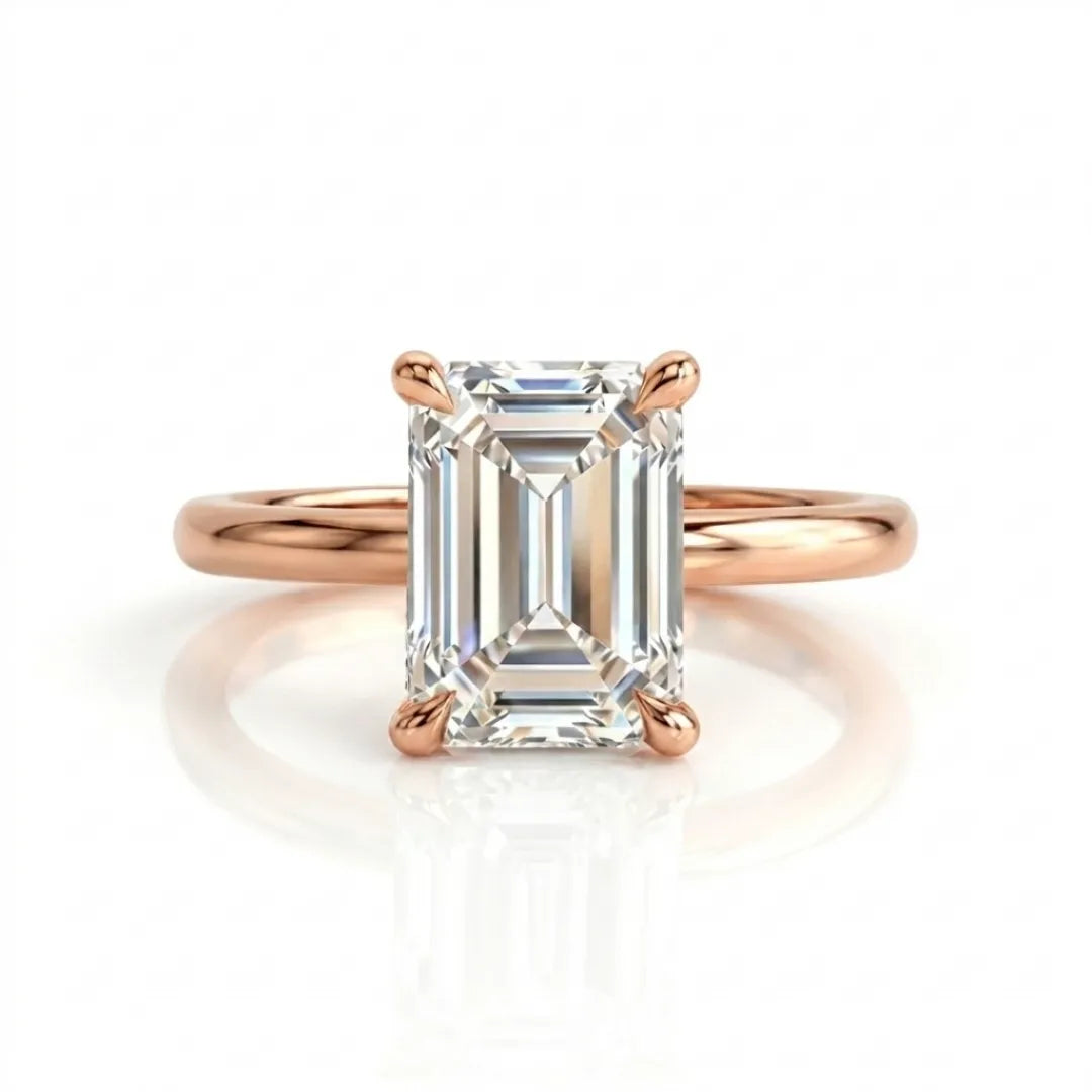 Trellis Claw Solitaire Ring