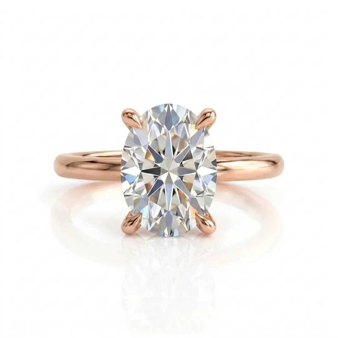 Trellis Claw Solitaire Ring
