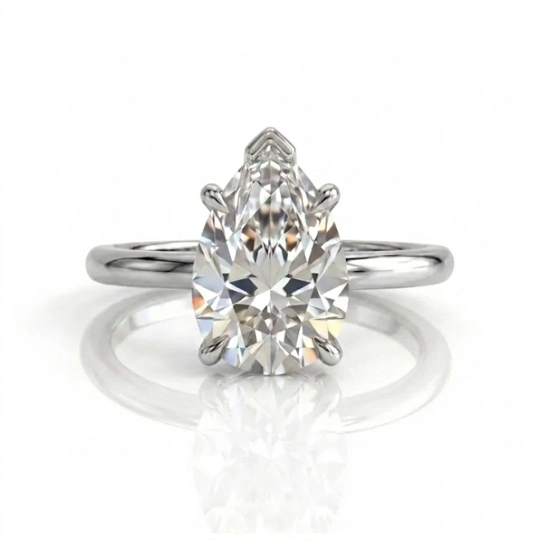Trellis Claw Solitaire Ring
