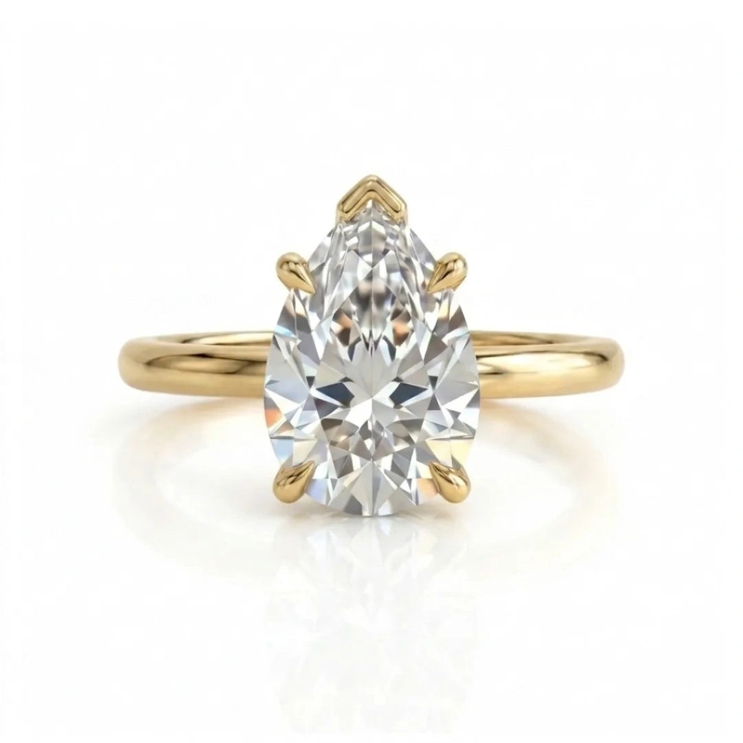 Trellis Claw Solitaire Ring