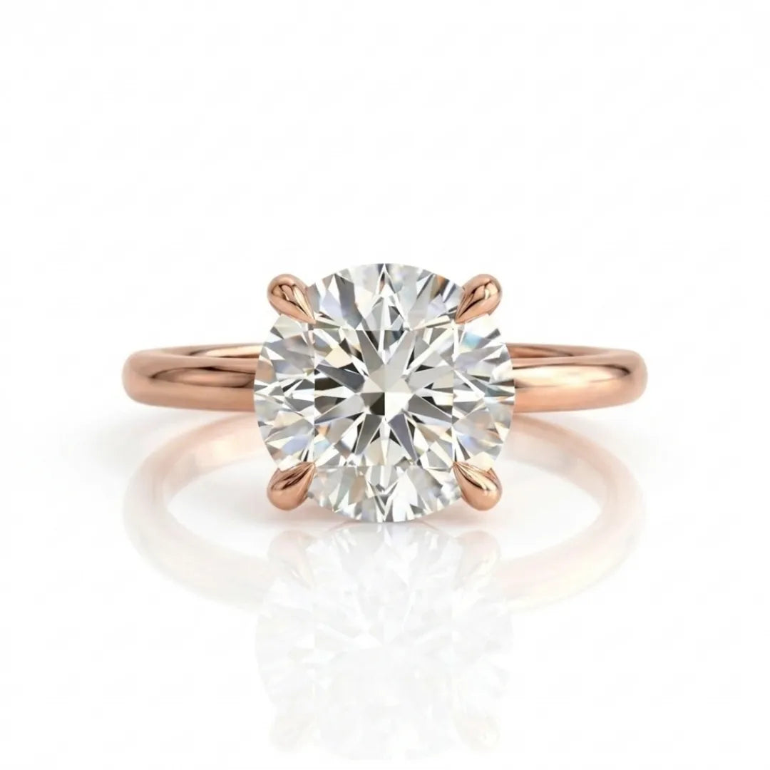 Trellis Claw Solitaire Ring