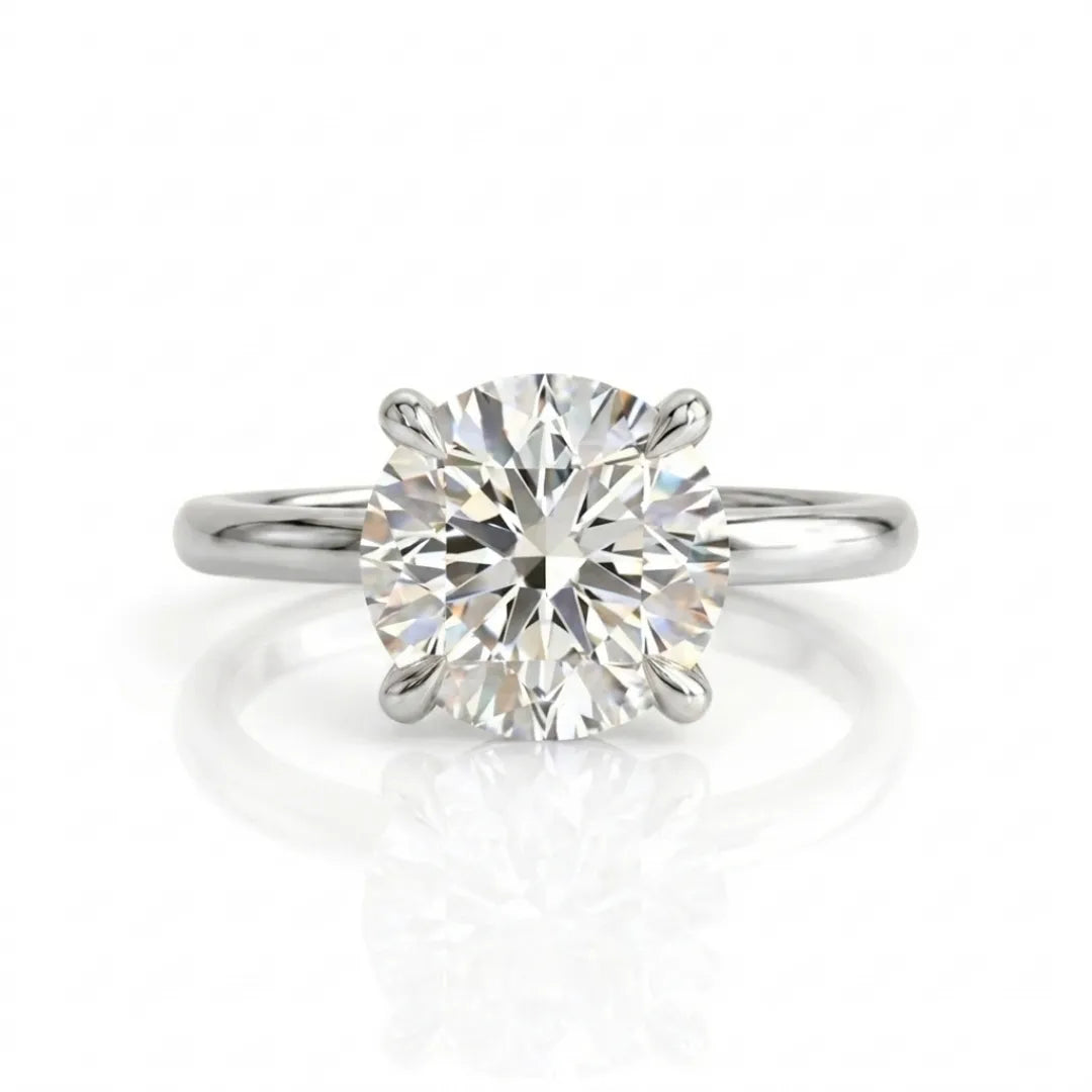 Trellis Claw Solitaire Ring