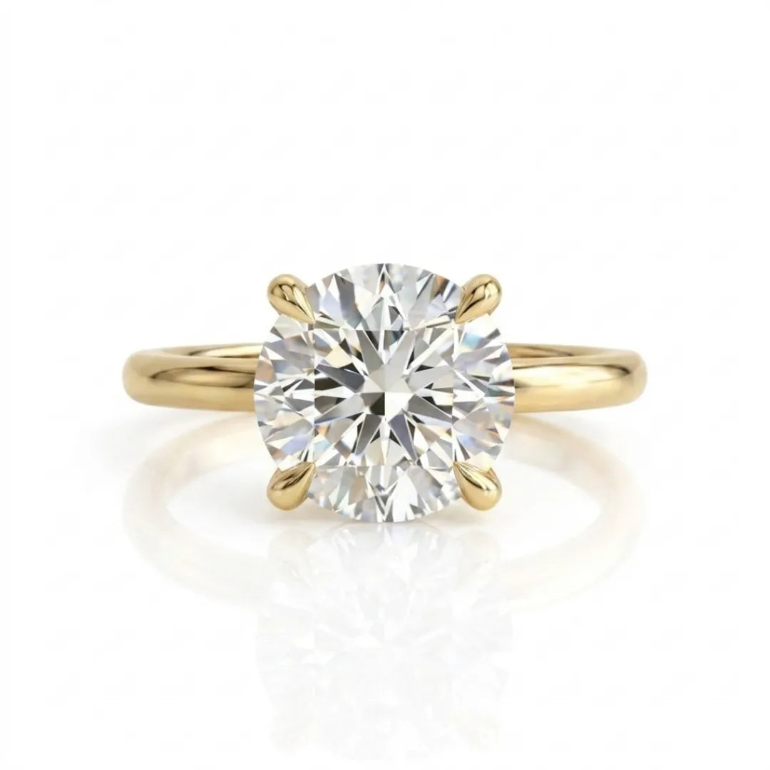 Trellis Claw Solitaire Ring