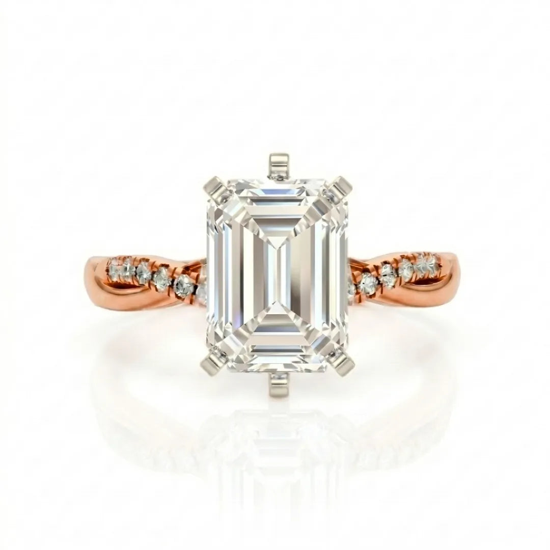 Classic Sparkle Diamond Engagement Ring