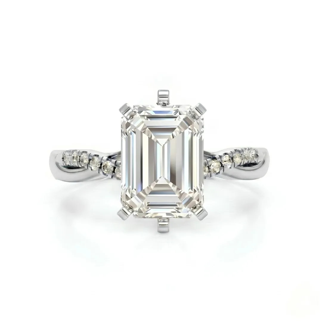 Classic Sparkle Diamond Engagement Ring