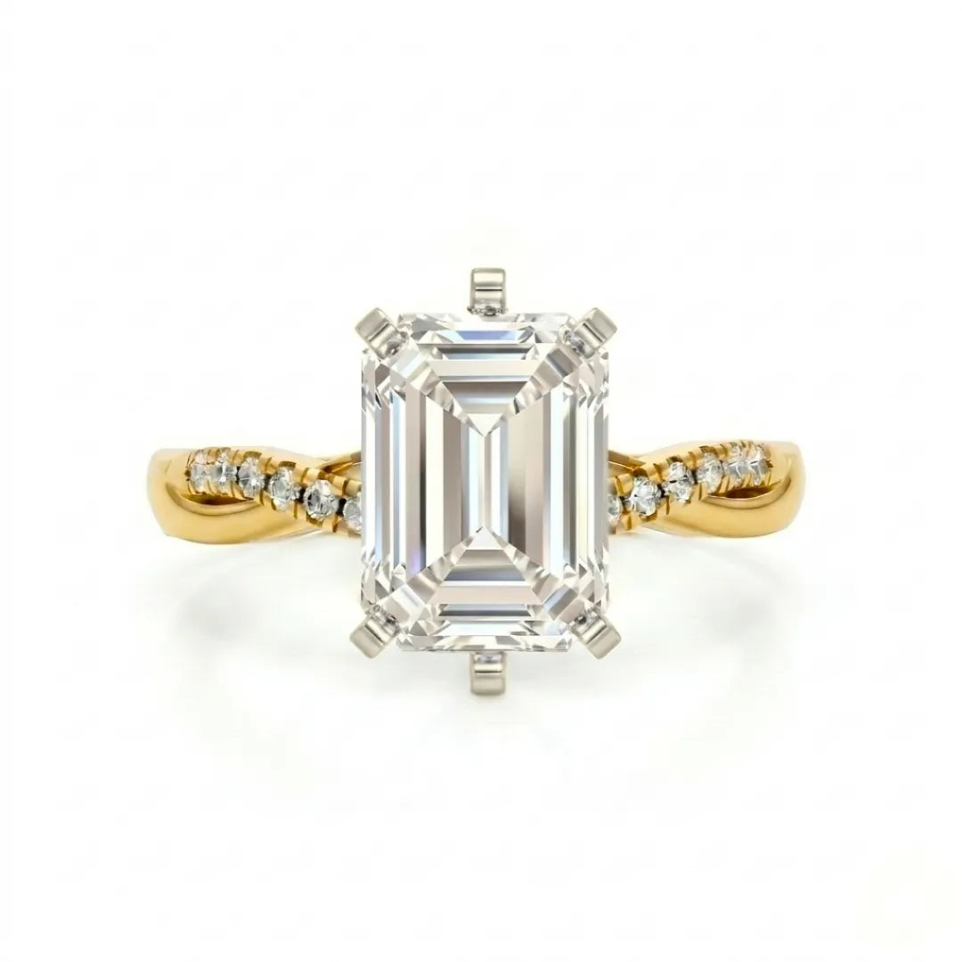 Classic Sparkle Diamond Engagement Ring