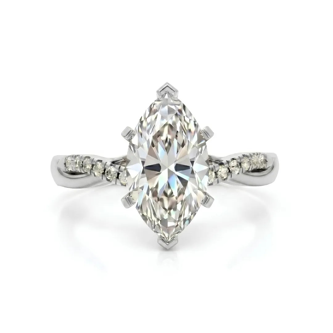 Classic Sparkle Diamond Engagement Ring