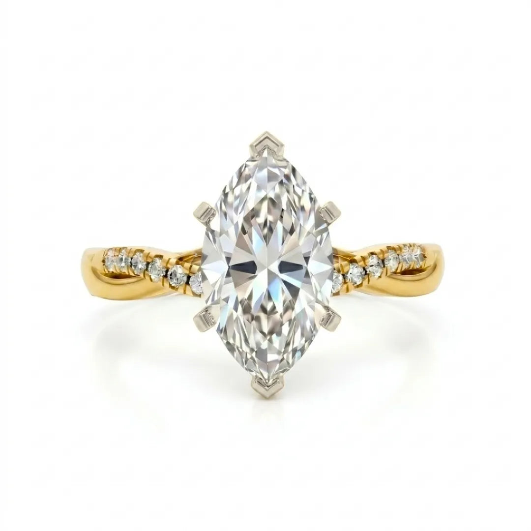 Classic Sparkle Diamond Engagement Ring
