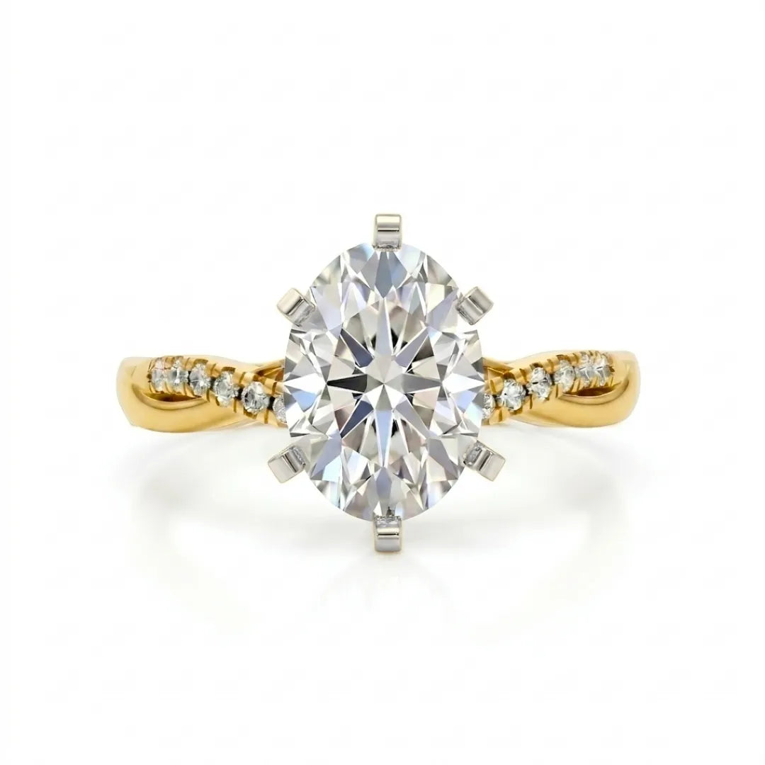 Classic Sparkle Diamond Engagement Ring