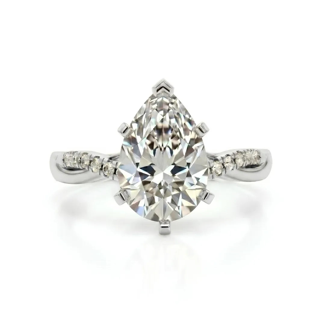 Classic Sparkle Diamond Engagement Ring