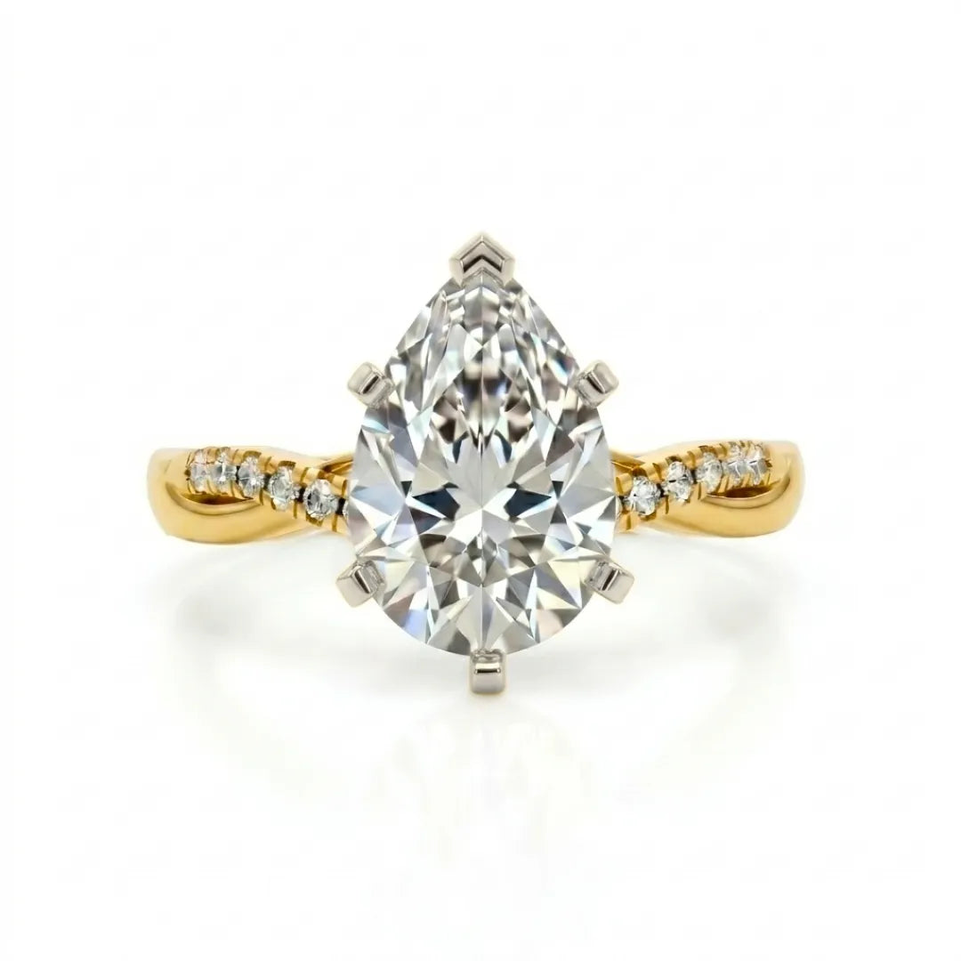 Classic Sparkle Diamond Engagement Ring