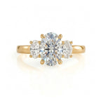 Classic Three-Stone Diamond Engagement Ring
