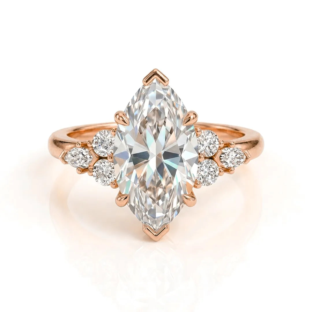Celestial Cluster Ring