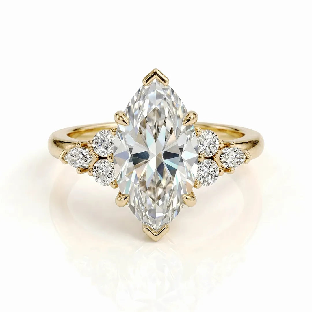 Celestial Cluster Ring